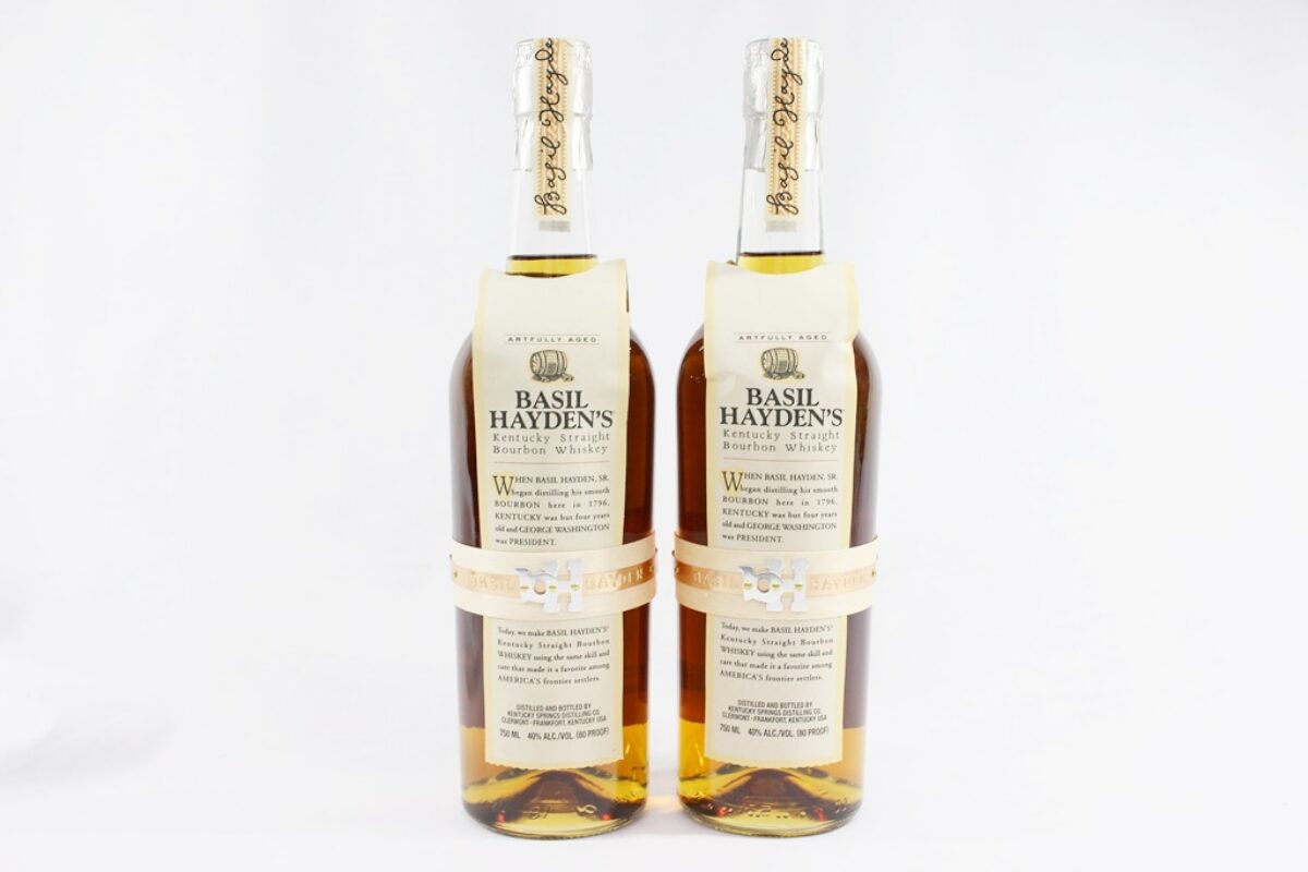 未開栓 BASIL HAYDEN ベイゼルヘイデン バーボン ウイスキー 2本セット