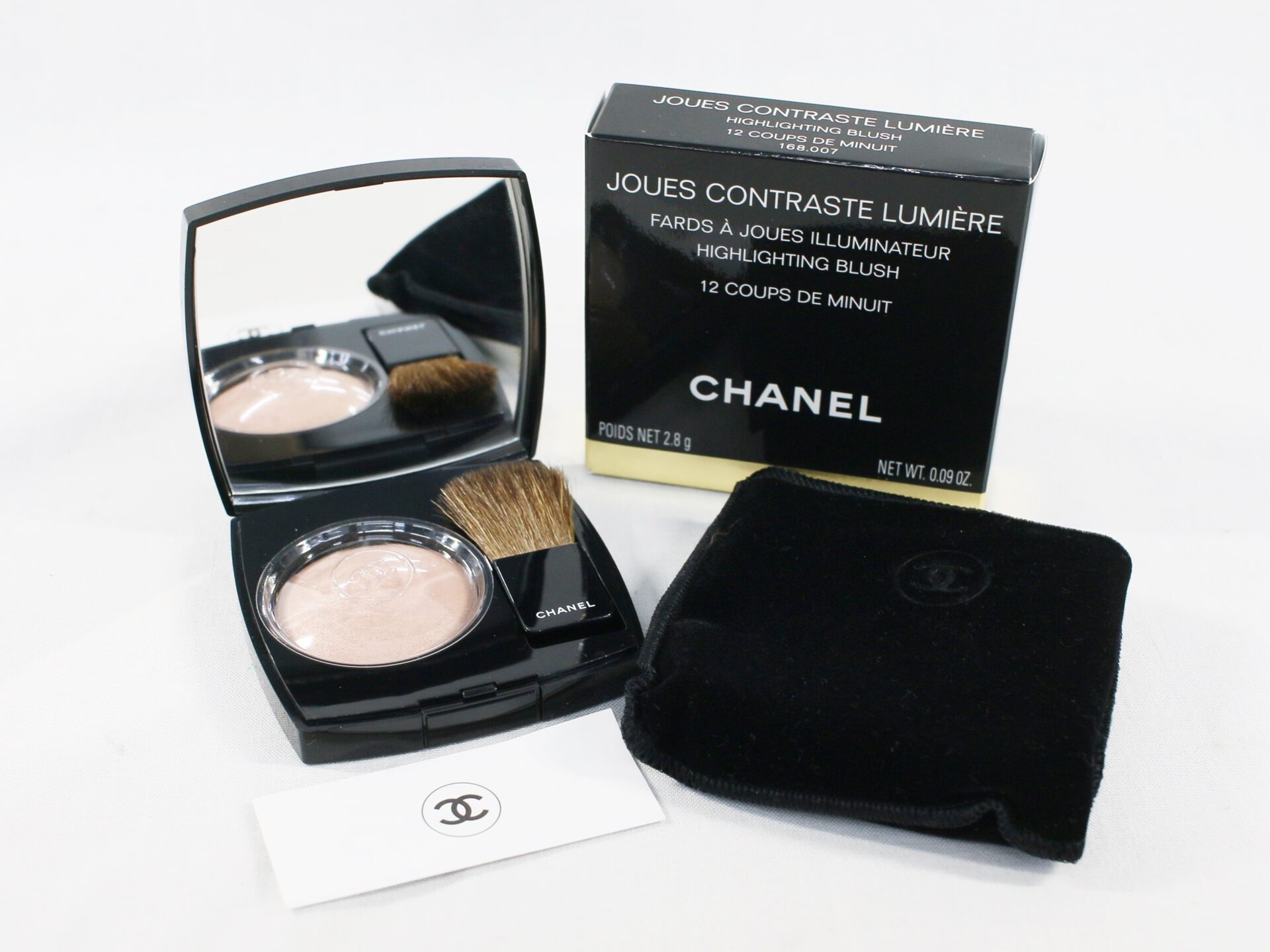 未使用 CHANEL ジュ コントゥラスト ルミエール 12 クー ドゥ ミニュイ