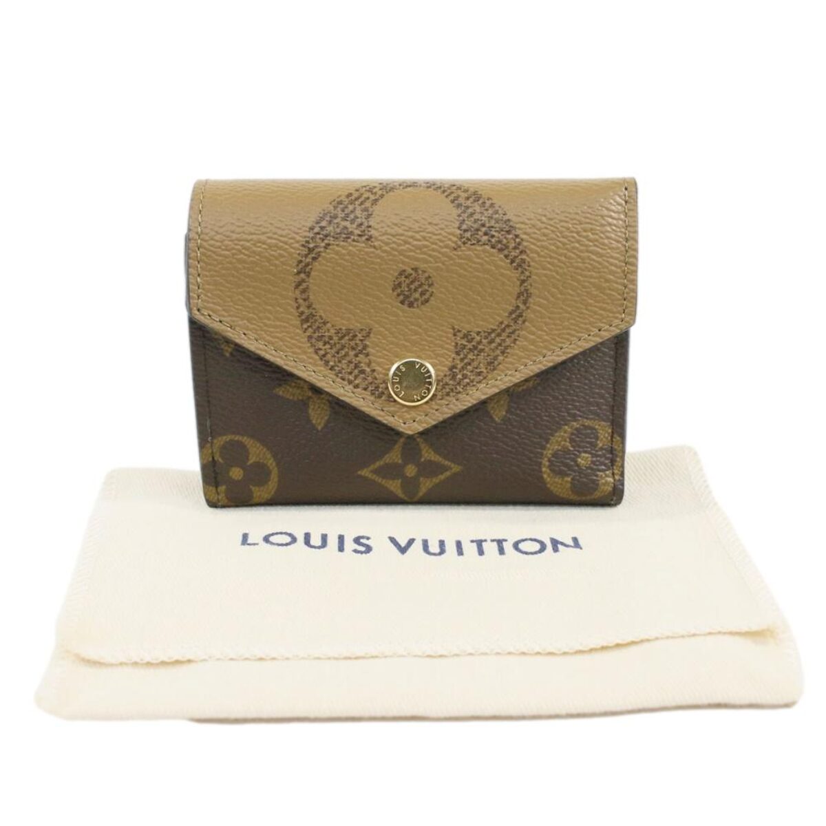 LOUISVUITTON ポルトフォイユゾエ モノグラム ジャイアント 折り財布 ...