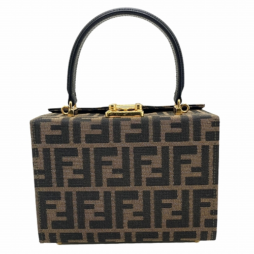 FENDI / フェンディ】ズッカ柄 ミニバニティハンドバッグの買取価格と