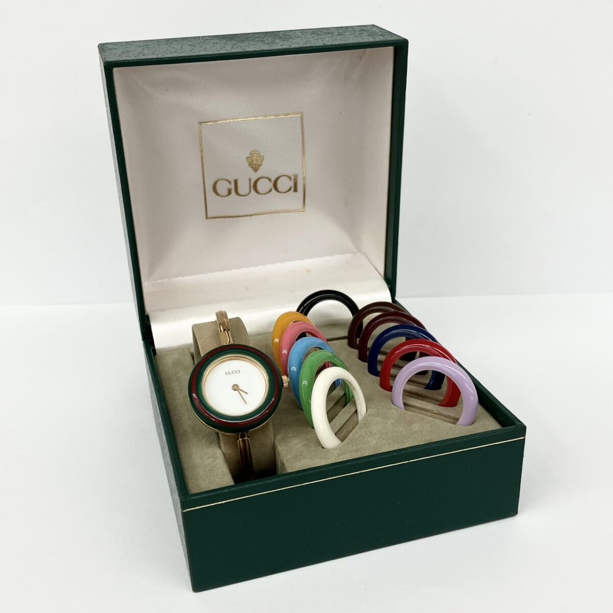 GUCCI【グッチ】12色チェンジベゼル 腕時計の買取価格と査定のポイント 