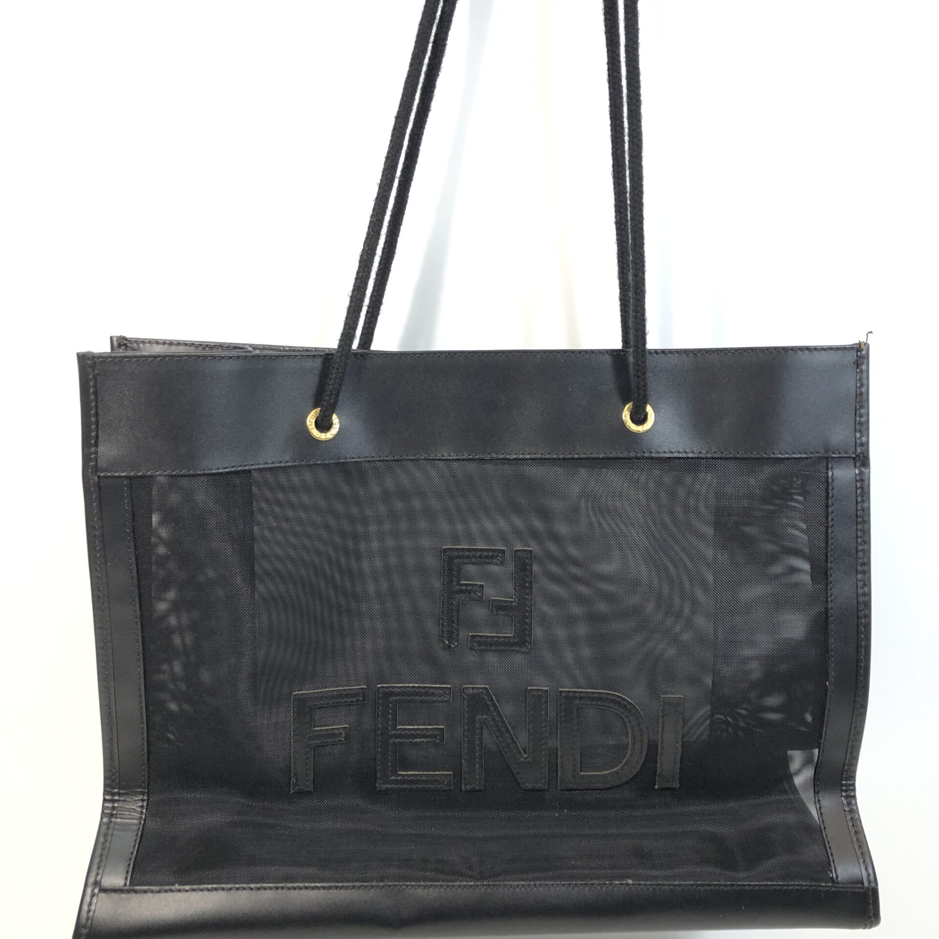 フェンディ・FENDIトートバック(美品) 中古・古着通販】FENDI (フェンディ) トートバッグ ブラック