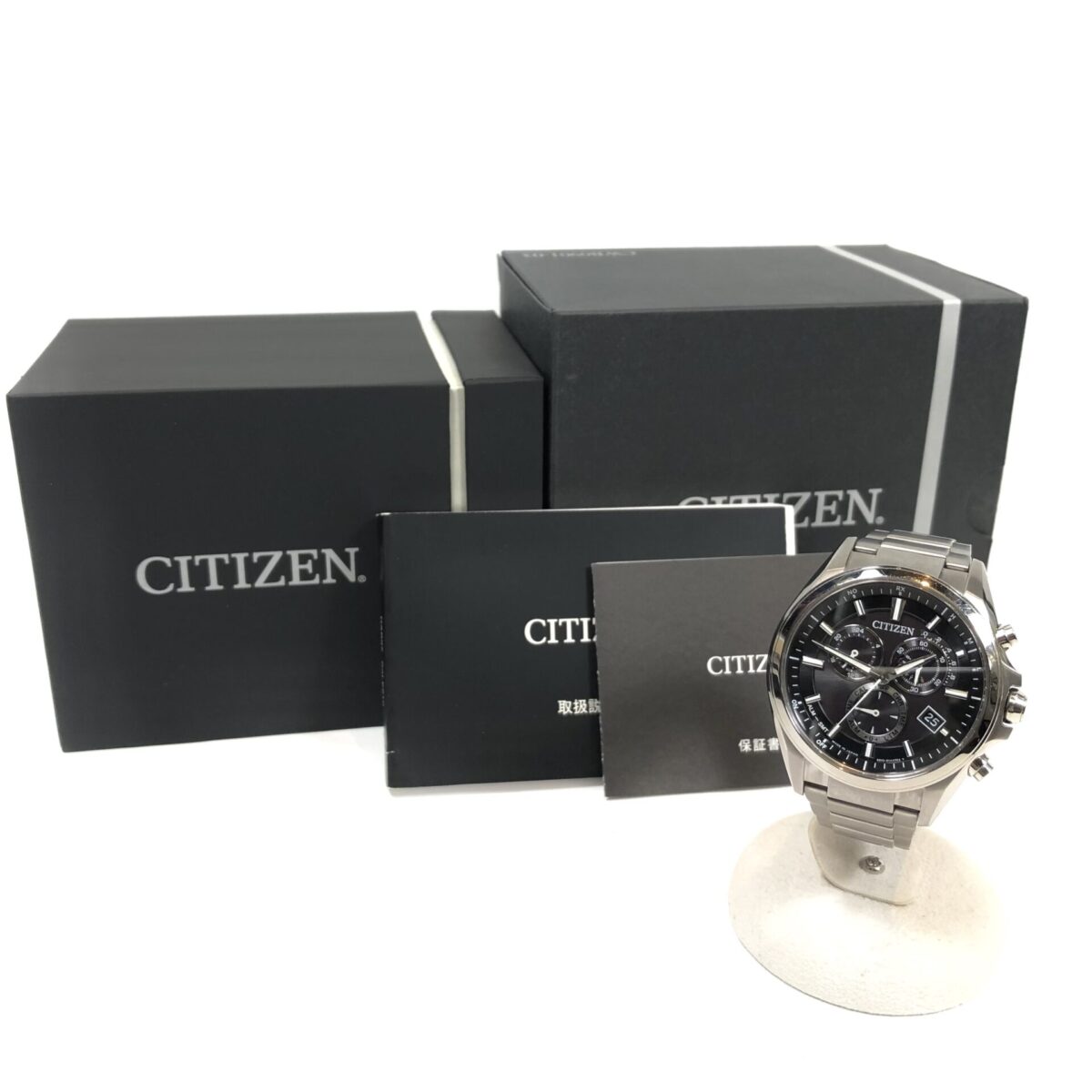 CITIZEN アテッサ エコドライブ E610-S104203 メンズ ソーラー電波