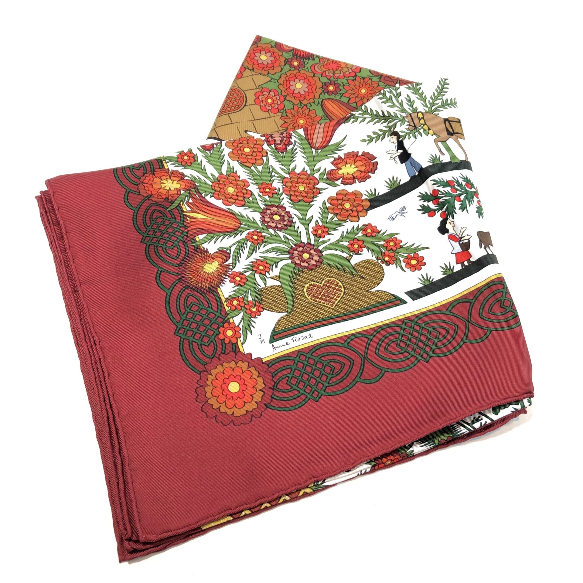 専用　超美品 スカーフ Decoupages デコパージュ プリーツカレ 専用 超美品 スカーフ Decoupages デコパージュ プリーツカレ