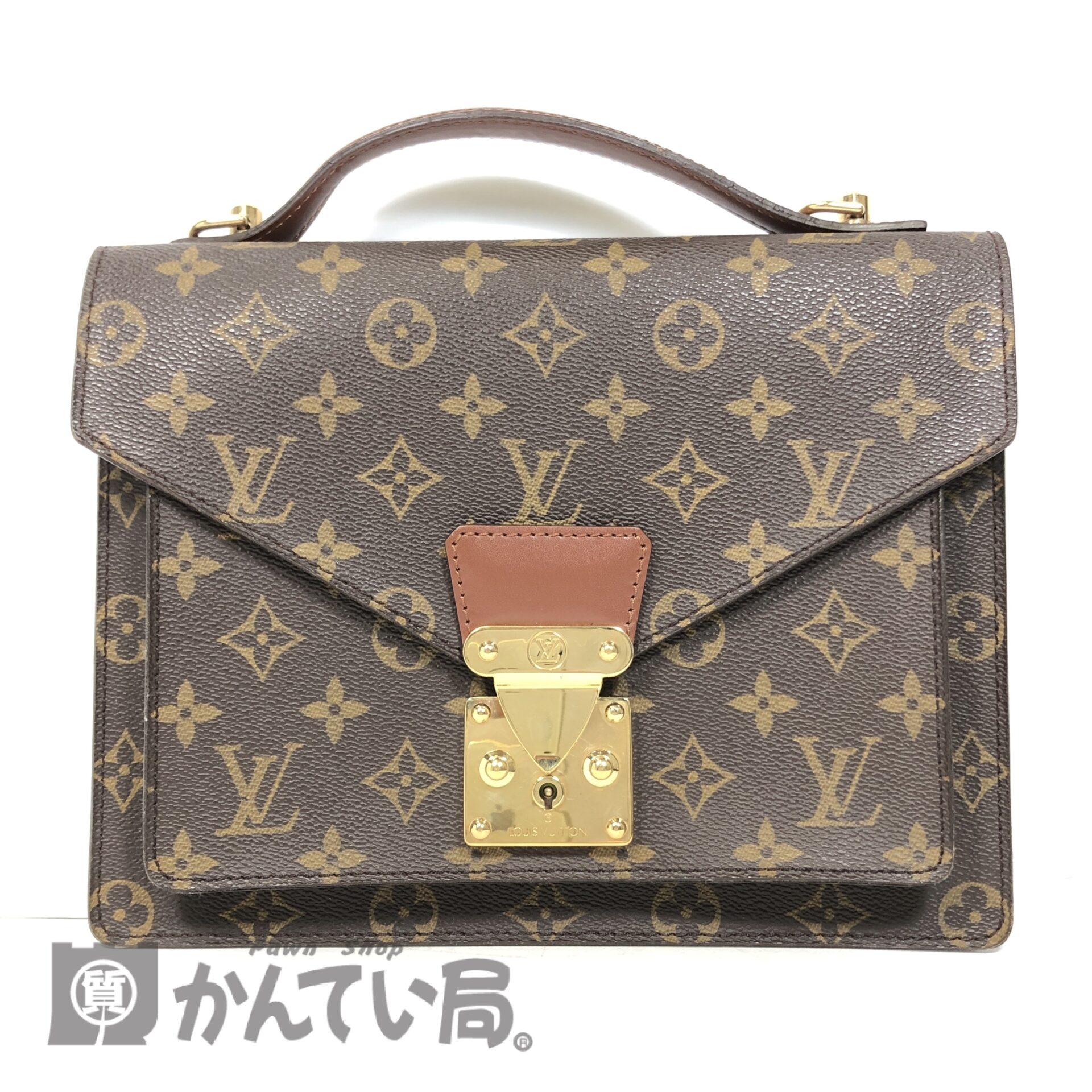 LOUIS VUITTON ルイヴィトン M51187 モンソー ハンドバッグをお買取り