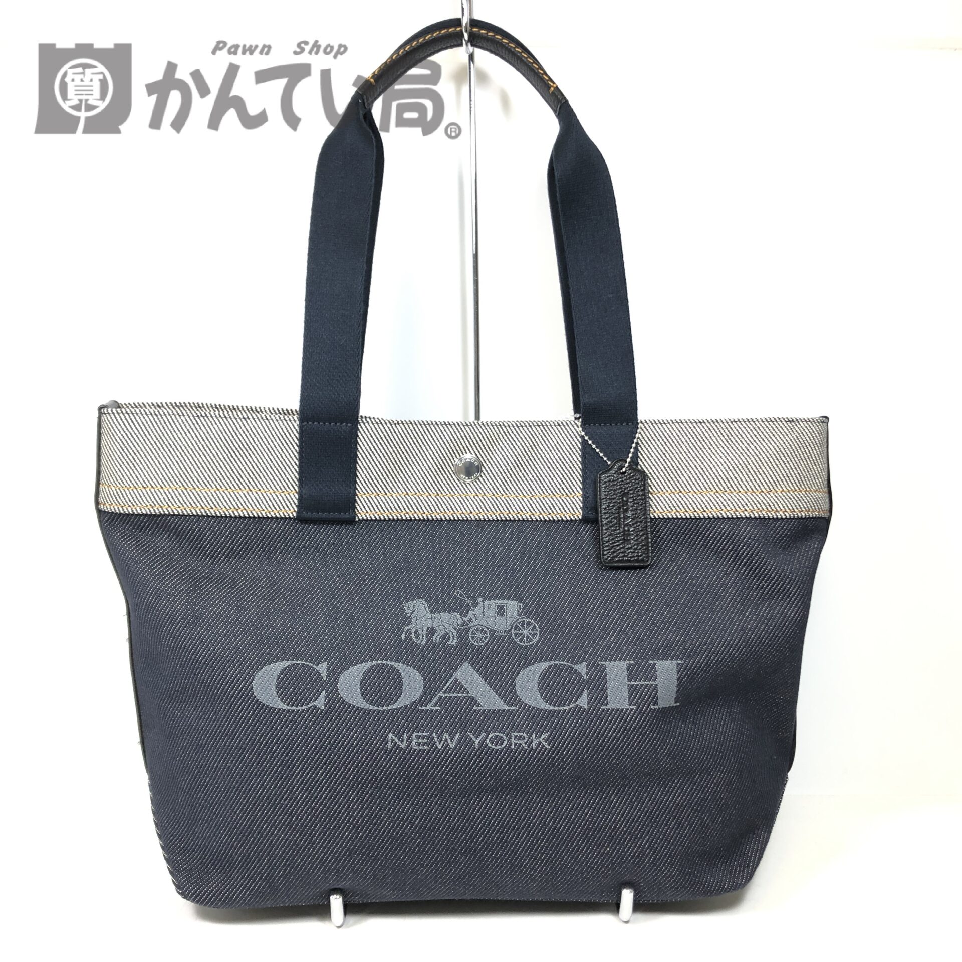 COACH コーチ F39904 デニムキャンバス トートバッグをお買取りしました！【かんてい局 新潟上越店】 | 買取実績 | 質屋かんてい局  上越店 | 質屋かんてい局