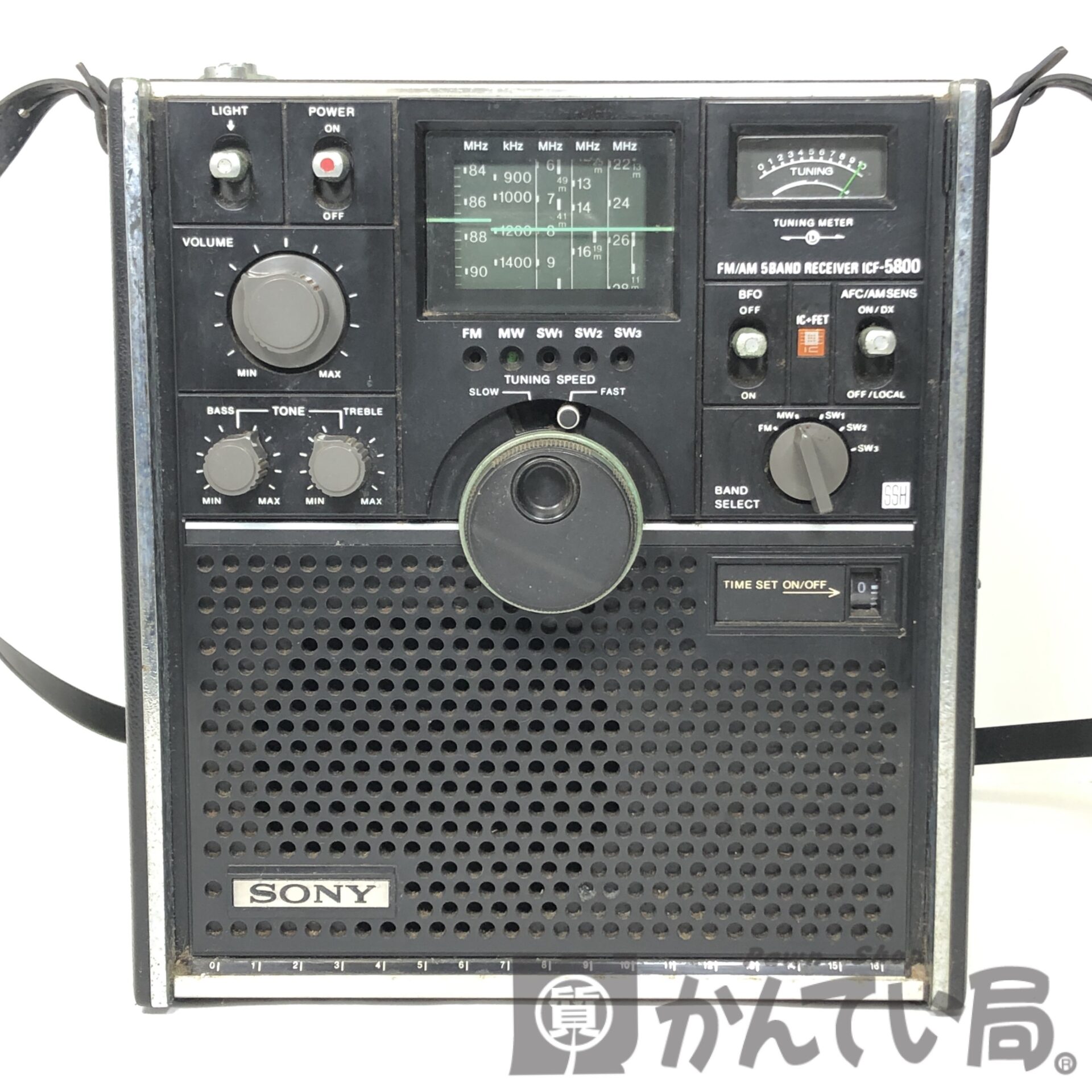 遺品整理 SONY ソニー ラジオ スカイセンサー ICF-5800をお買取りしま 