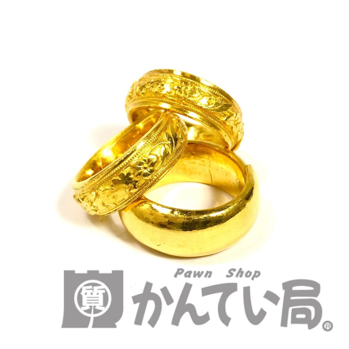 金の指輪(刻印あり) #18金 #エジプト #釘 - リング