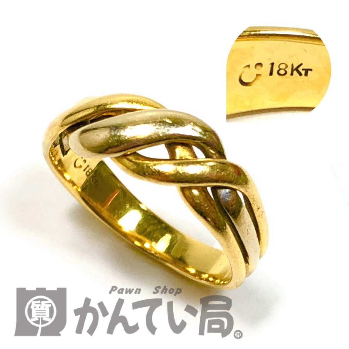 金の指輪(刻印あり) #18金 #エジプト #釘 本店 価格 リング - APEARLTALE