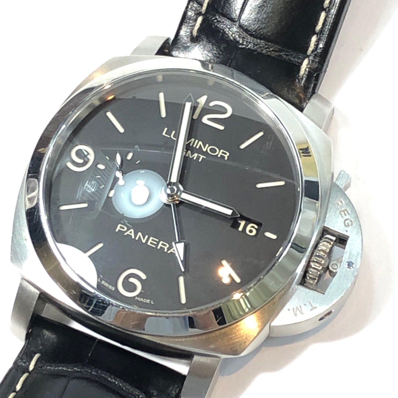 PANERAI 1950 3days GMT PAM00320 OP 6901