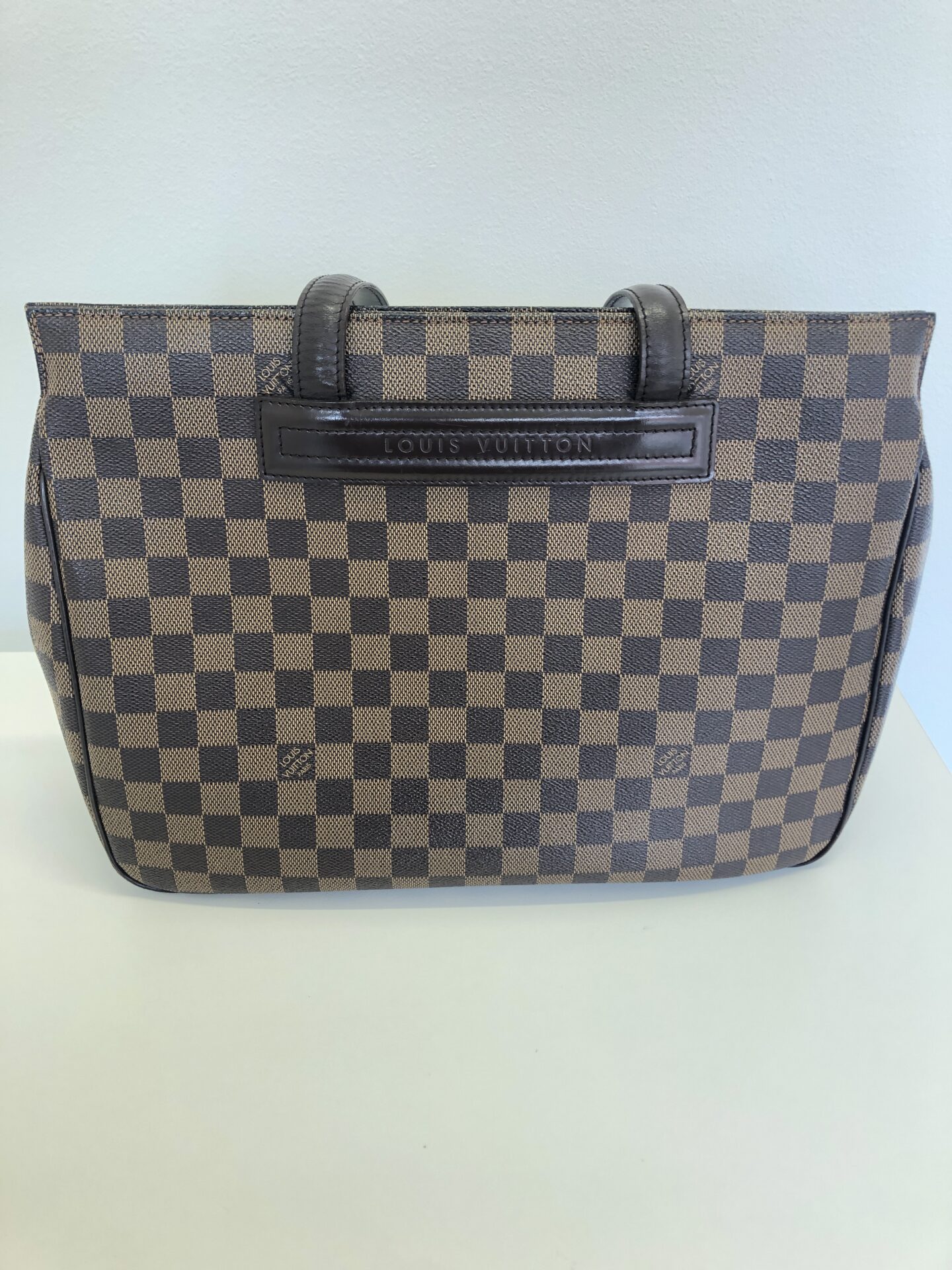 ルイヴィトン】のダミエのトートバッグ「N51123 パリオリPM」の気に