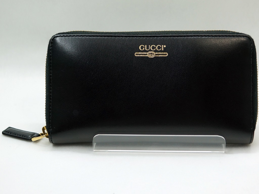 在庫処分 GUCCI グッチ　ラウンドファスナー　 レザー長財布　 ウォレット 楽天市場】グッチ GUCCI 長財布 ラウンドファスナー AVEL