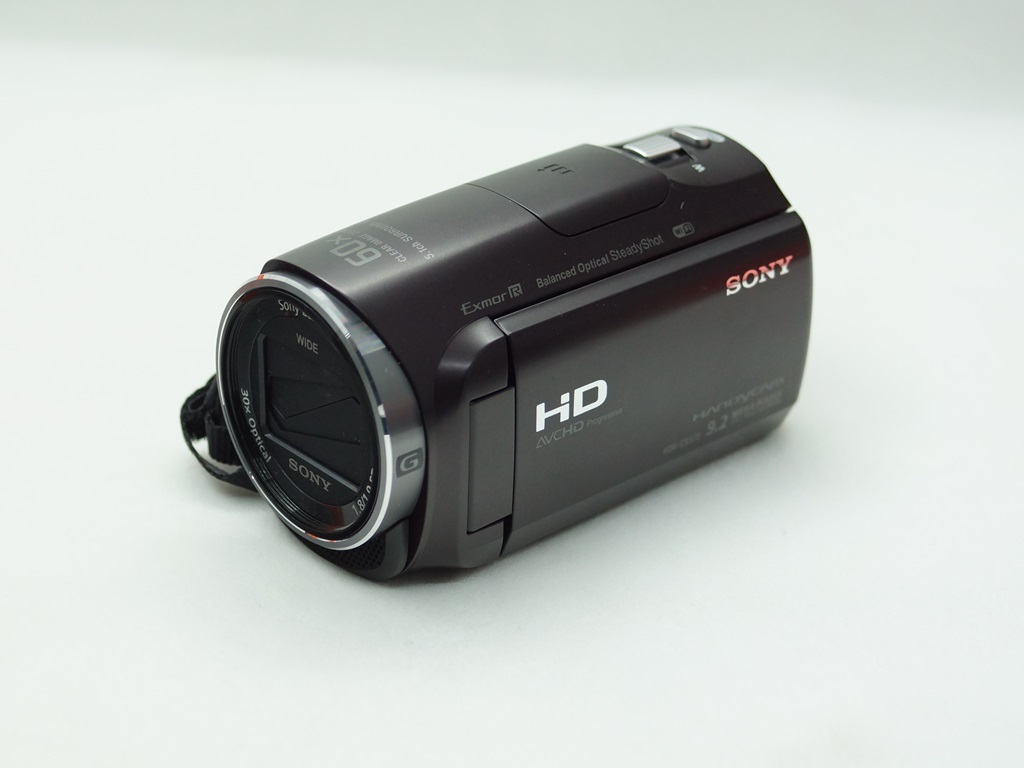 ソニー SONY デジタルHDビデオカメラ ハンディカム Handycam 光学30倍 内蔵メモリー64GB ホワイト HDR-CX680-W  【数量は多】 - ビデオカメラ