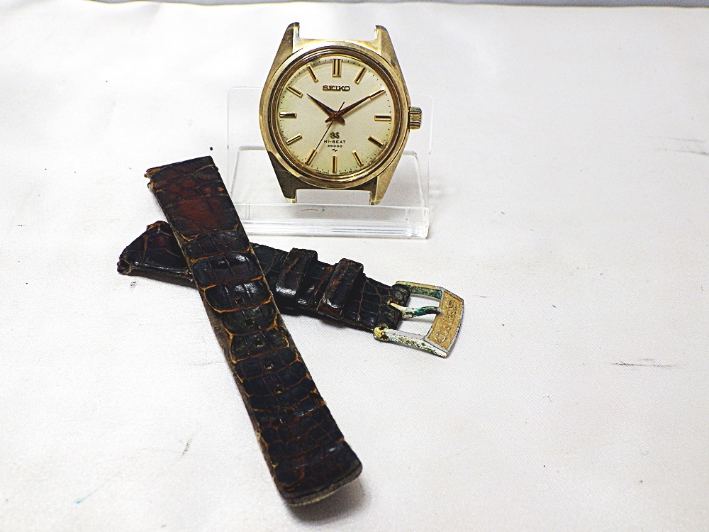 セイコー アドバン 鏡面 稼働品 セイコー SEIKO アドバン ADVAN 5面カットガラス 左右非対称SSケース