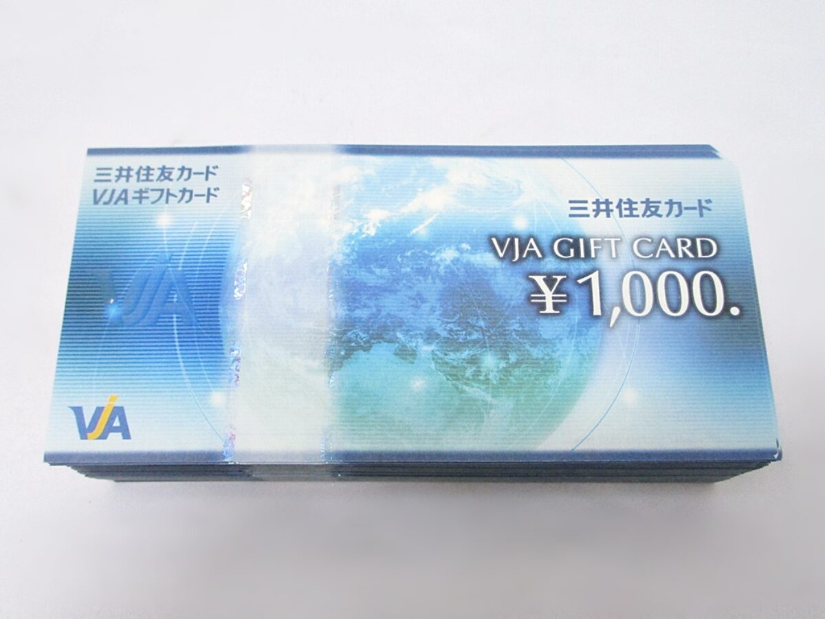 VJA ギフトカード 3万円分(1000円×30枚) VJA GIFT CARD - ギフト券