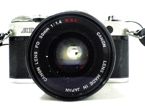【現状品】Canon A-1  フィルムカメラ　レンズ　ストロボ付き
