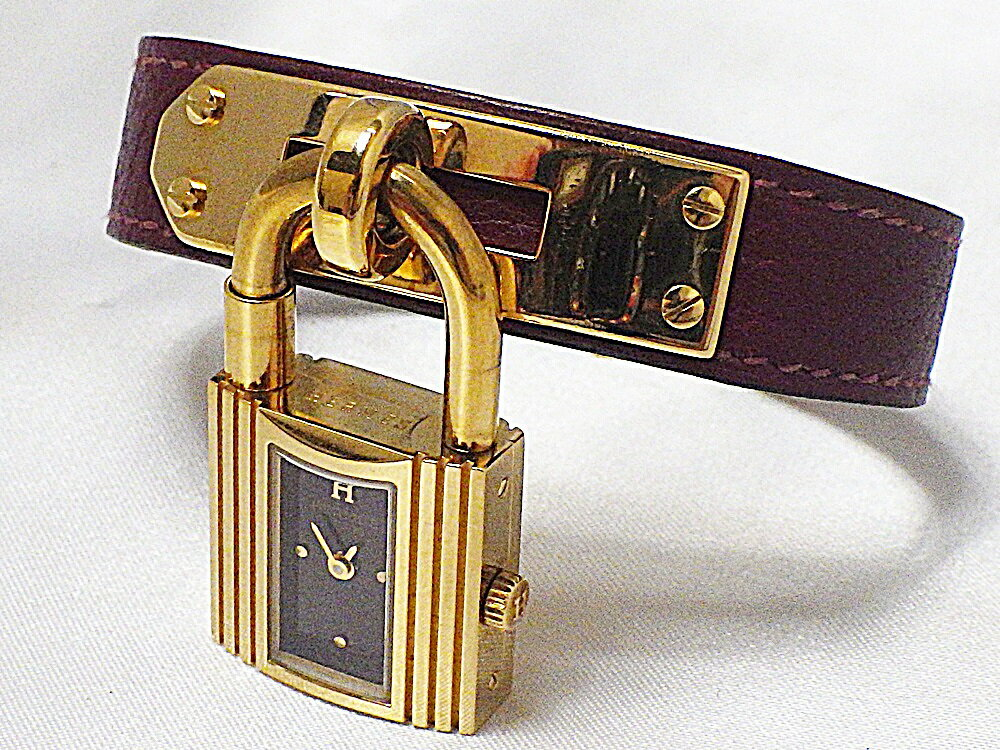 エルメスのケリーウォッチ ボルドーカラーを買取しました｜かほく市