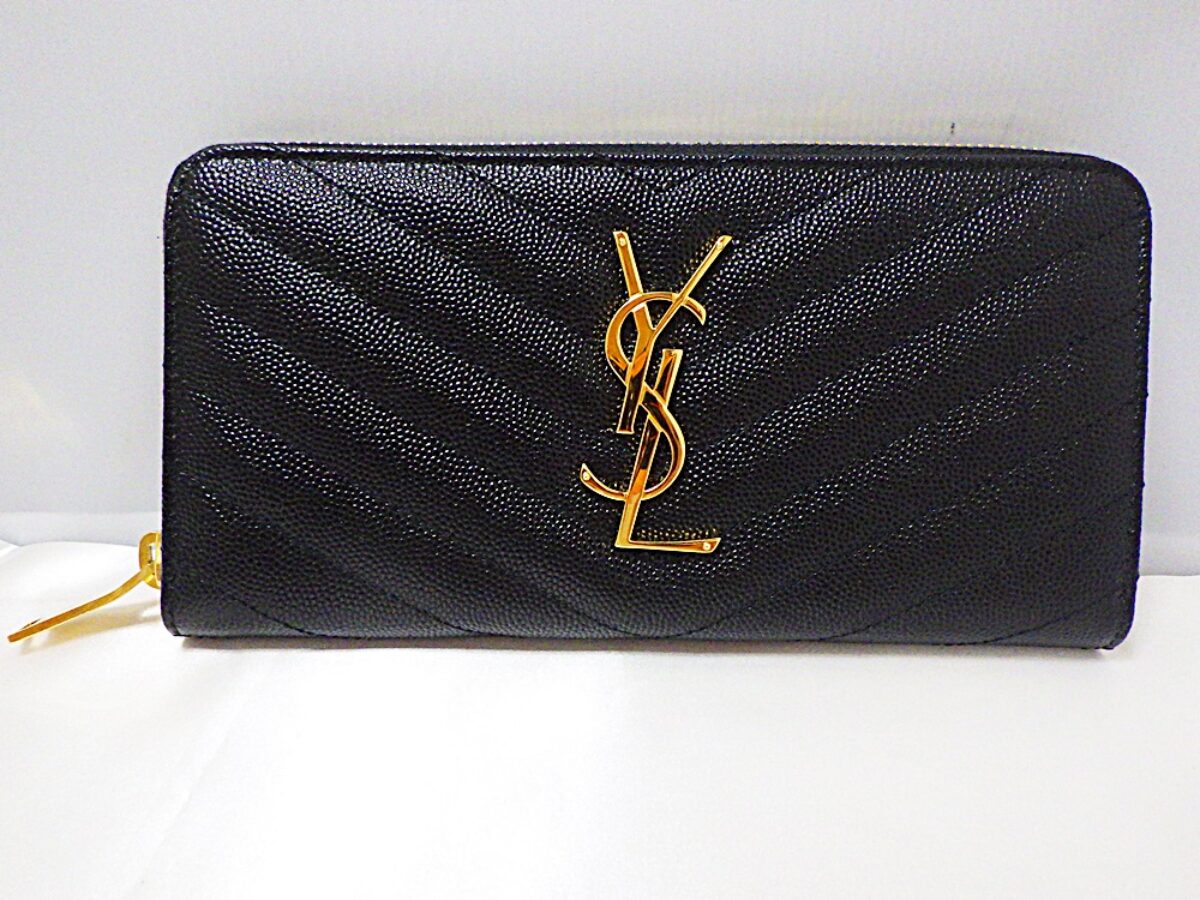 Y.S.L SAINT LAURENT PARIS（サンローラン パリ）のラウンドファスナー