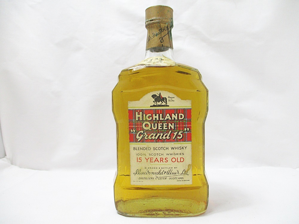 特級 HIGHLAND QUEEN 15年 ( ハイランド クィーン 15年 ) スコッチ ウイスキー シングルモルト 760ml 43％  買取しました！！！ | 買取実績 | 質屋かんてい局 金沢バイパス店 | 質屋かんてい局