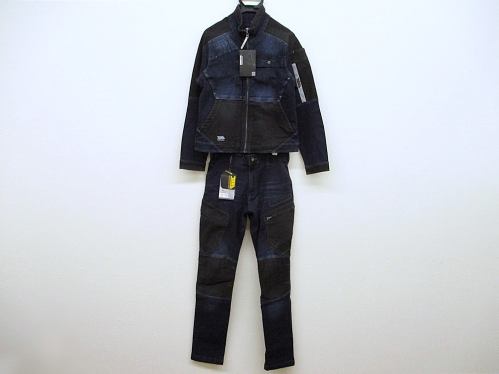 寅壱　デニム作業着　上下セット　　新品未使用 寅壱上下セット 寅壱と関東鳶の専門店「ワンナップ本店」