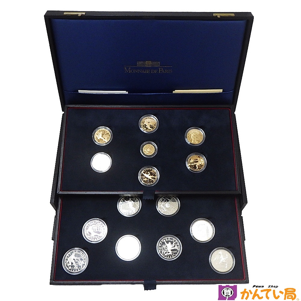記念硬貨》1998年ワールドカップ金貨&銀貨の買取価格をお教えします