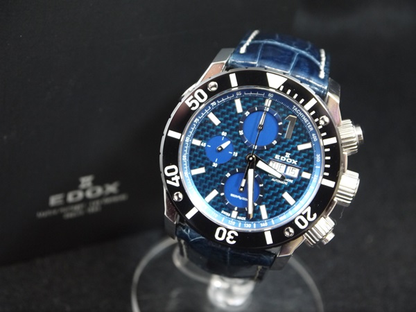 時計 EDOX【エドックス クロノオフショア1 自動巻 01114-3-BUIN-L