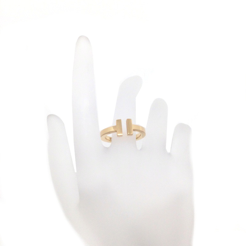 TIFFANY＆Co. 【ティファニー】 Tスクエア リング 約:13.5号