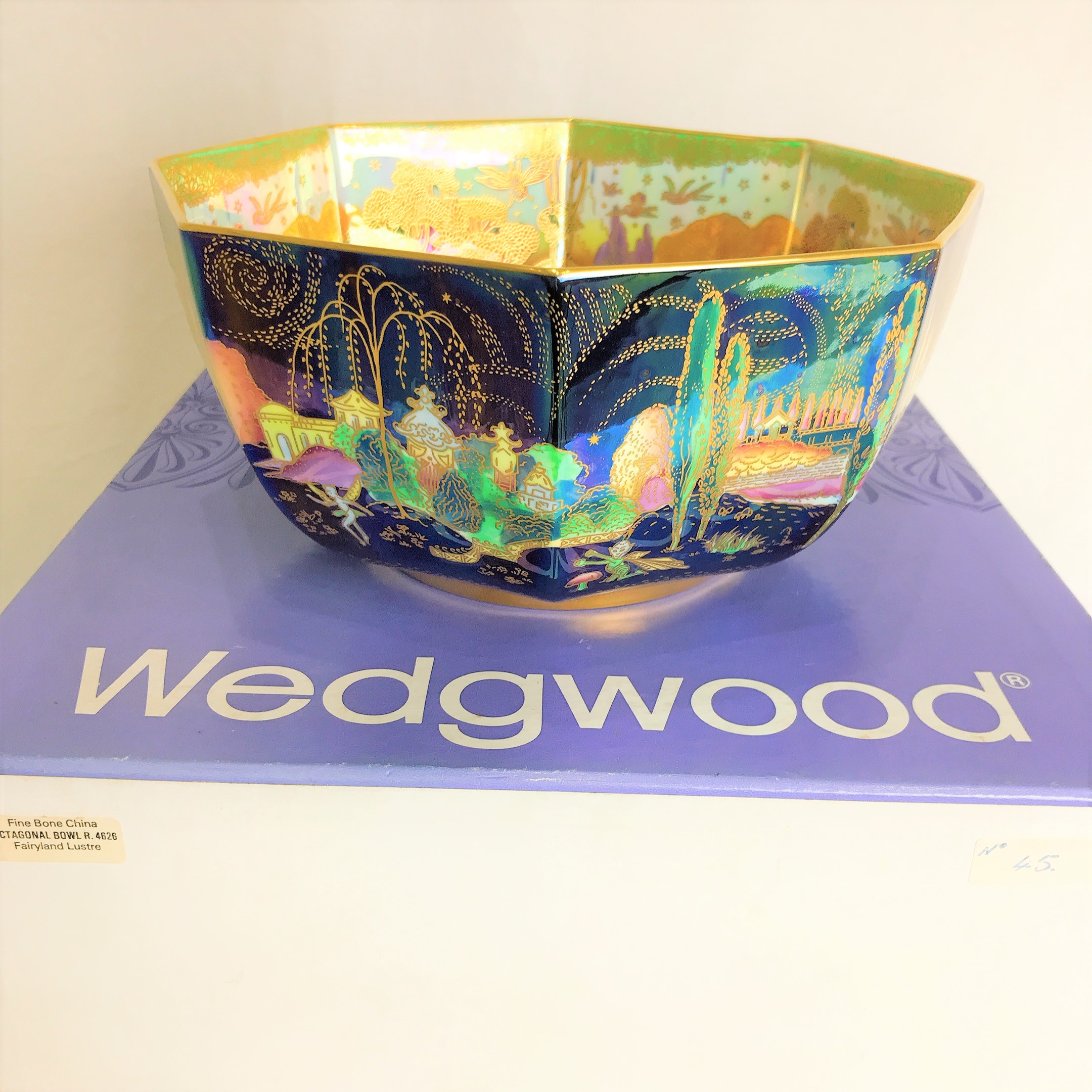 希少　ウェッジウッド フェアリーランド　ラスター　エンチャンテッド　フォレスト WEDGWOOD - 希少 ウェッジウッド フェアリーランド ラスター