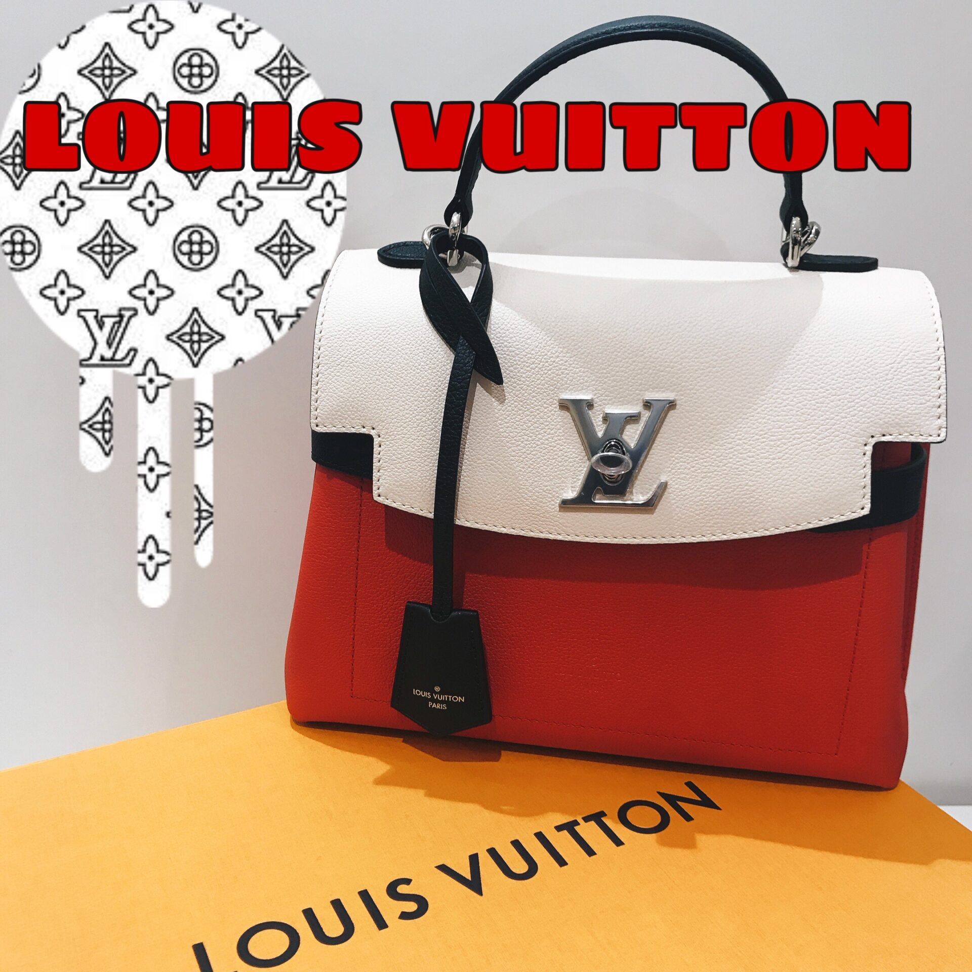 Louis Vuitton Lockme Ever Bb Quartz Kabuki Black