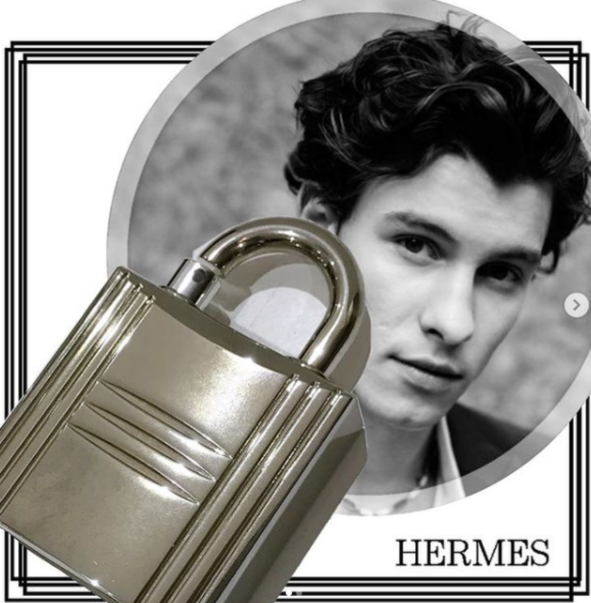 【正規品】美品　HERMES 南京錠 2鍵付き モデル163 Untitleddesign_1_944f57ad-935b