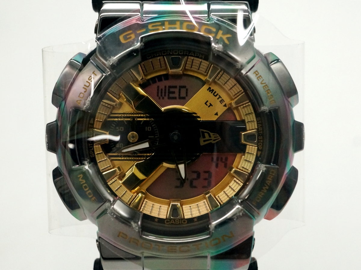 未使用品】CASIO(カシオ) G-SHOCK GM-110NE-1AJR ニューエラ100周年