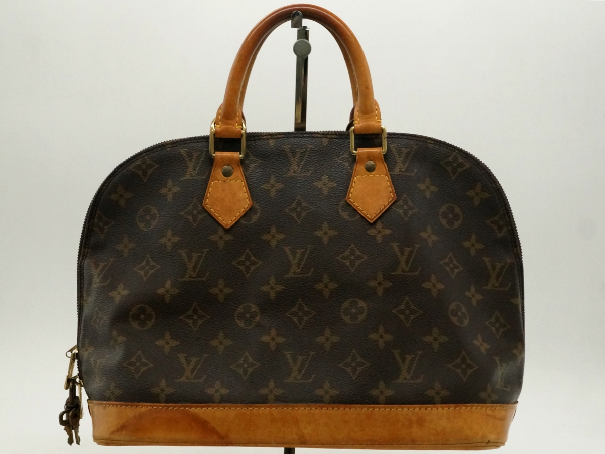 Louis Vuitton(ルイヴィトン) M51130 アルマ PM ハンドバッグ モノグラム カデナ・キー付属レディース を買取しました。  質預かりもおこなっております。 | 買取実績 | 質屋かんてい局 南熊本店 | 質屋かんてい局