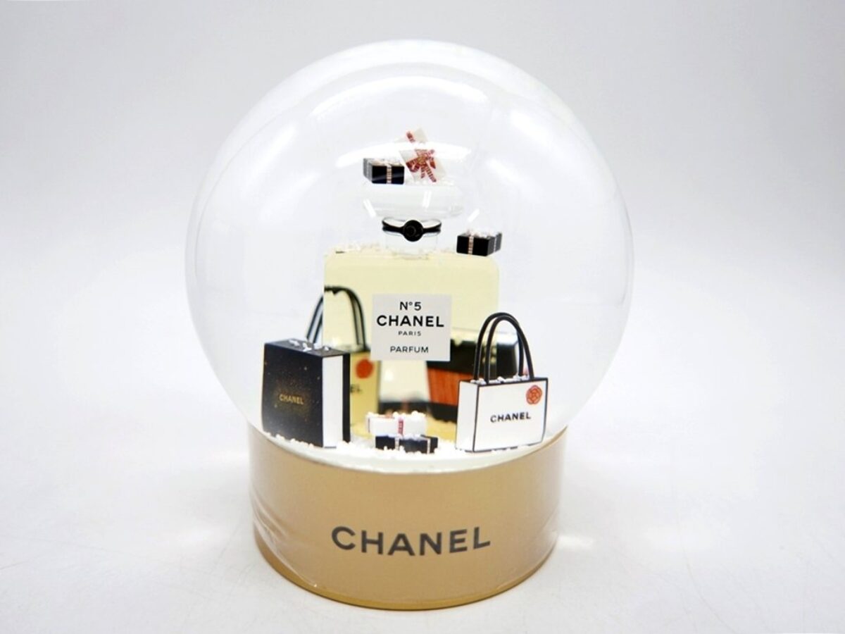 美品】CHANEL(シャネル) スノードーム ガラス オブジェ 2021年 N°5 100