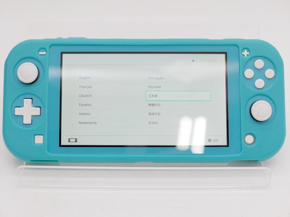 Switch Lite 本体 ターコイズ SDカード(128GB) 付