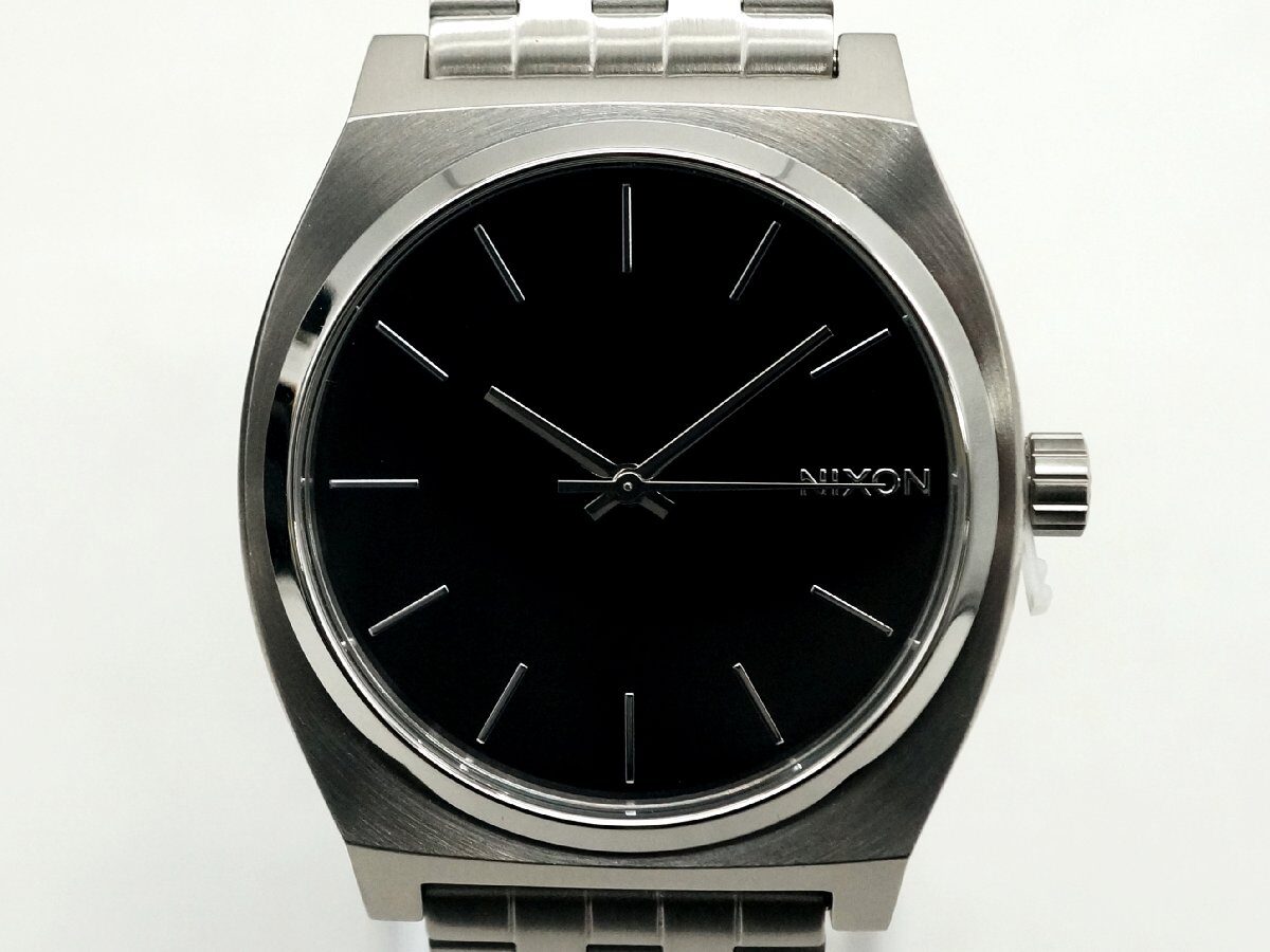 未使用品】NIXON(ニクソン) A045-000 タイムテラー クォーツ ブラック