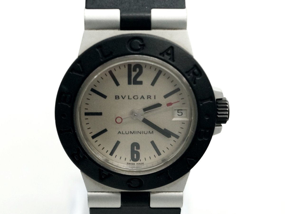 ジャンク品】BVLGARI(ブルガリ) アルミニウム AL32A メンズ レディース