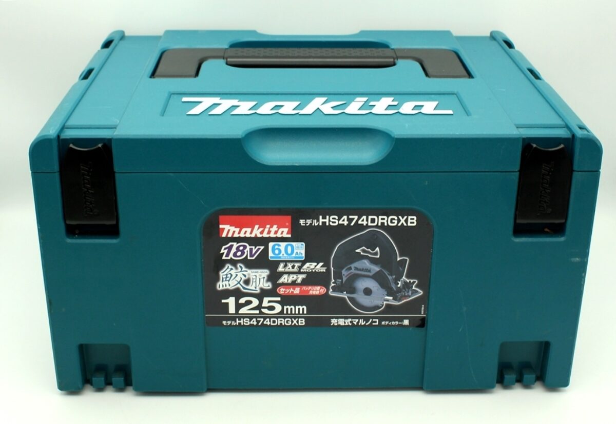makita マキタ 鮫肌 充電式マルノコ 125mm 18V 6.0Ah HS474DRGXB 買取 熊本