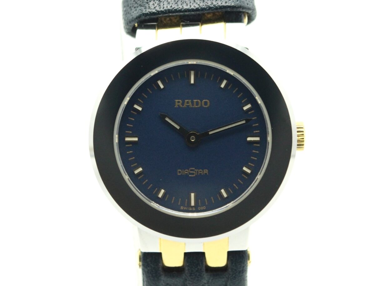RADO ラドー DIASTAR ダイアスター レザーベルト 153.0344.3 レディース クォーツ腕時計 買取　熊本