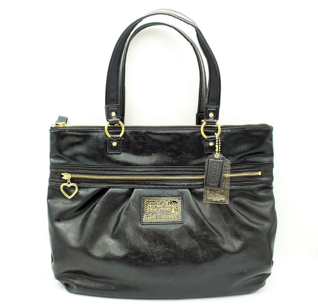 COACH コーチ F20004 トートバッグ ハンドバッグ パテントレザー