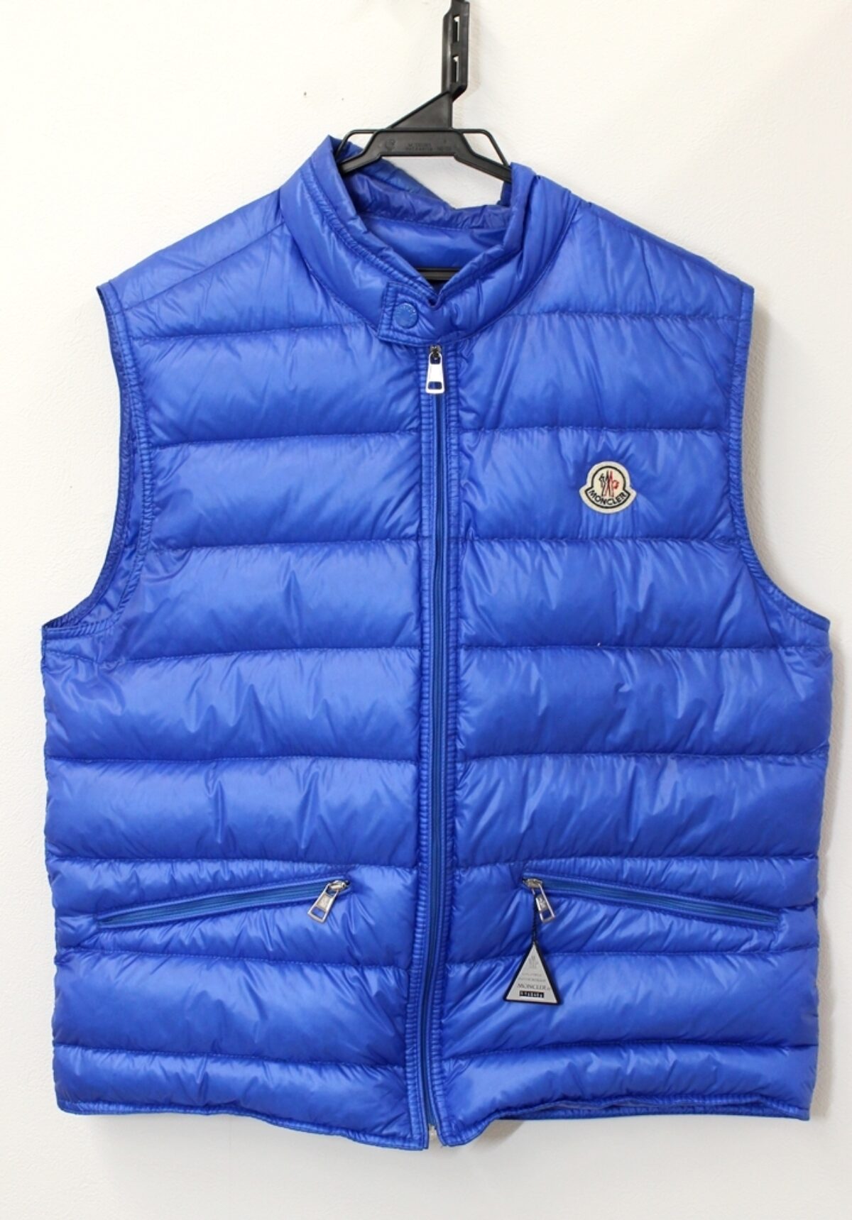 MONCLER モンクレール ダウンベスト GUI GILET ギュイ パッカブル サイズ3(XL) 青系 買取　熊本