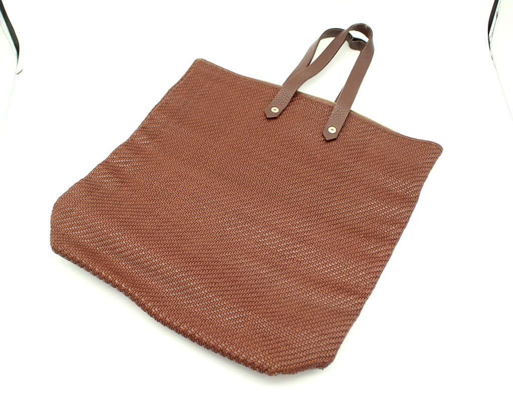 HERMES エルメス アメダバ ディアゴGM トートバッグ レザー ブラウン系