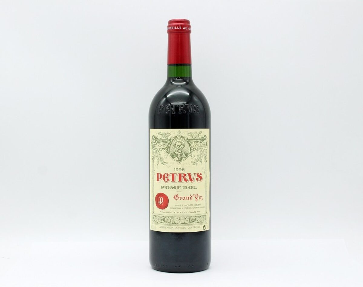 CHATEAU PETRUS 1996年 シャトー・ペトリュス ポムロル POMEROL 750ml 13.5% フランス・ボルドー 赤ワイン 買取　熊本