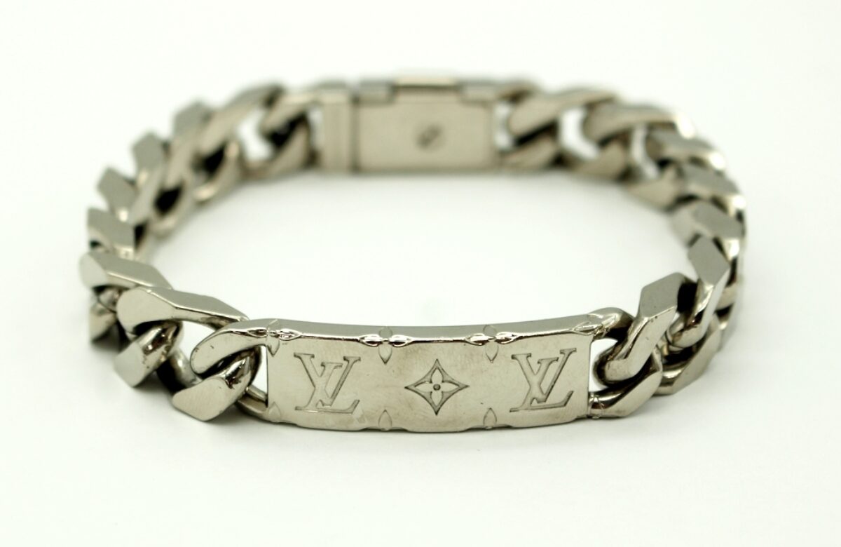 Louis Vuitton 2021 SS Monogram Chain Bracelet (M00270)