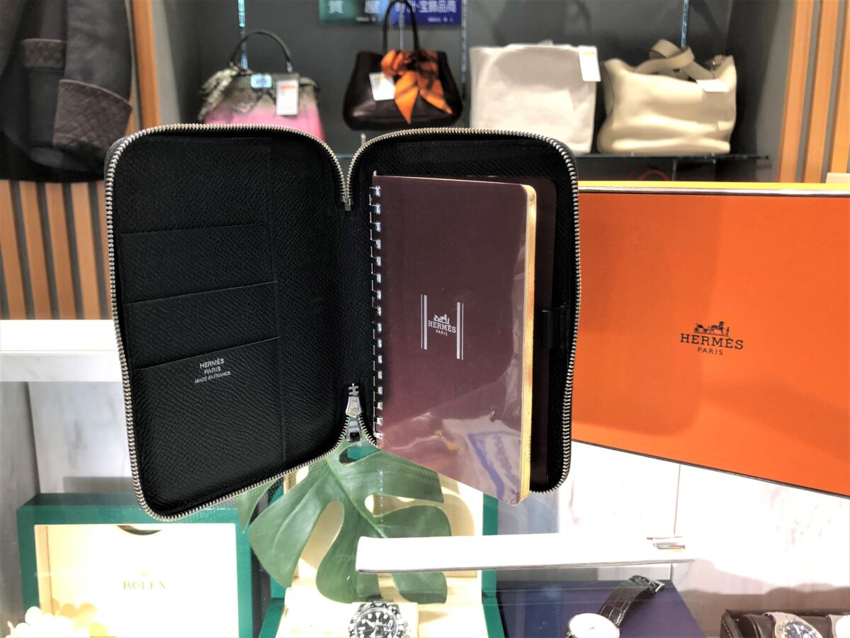 エルメス【HERMES】アジェンダGM ジップ リフィル ペン付を名古屋市