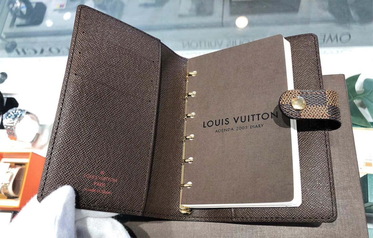 Louis Vuitton【ルイヴィトン】ダミエ アジェンダ PM 手帳カバーを