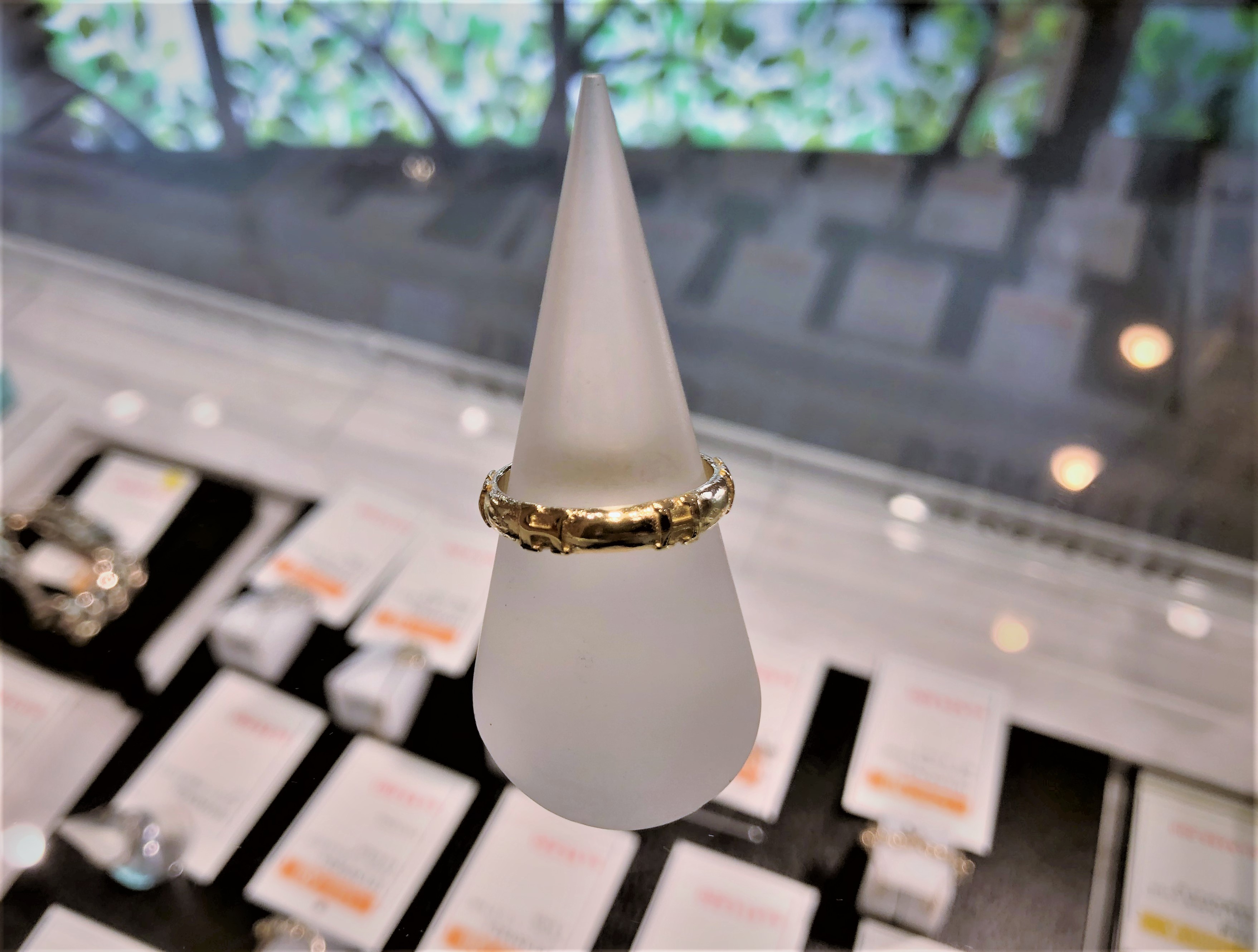 エルメス【HERMES】フィデリテ Hモチーフ 18金【K18】リングを名古屋市  