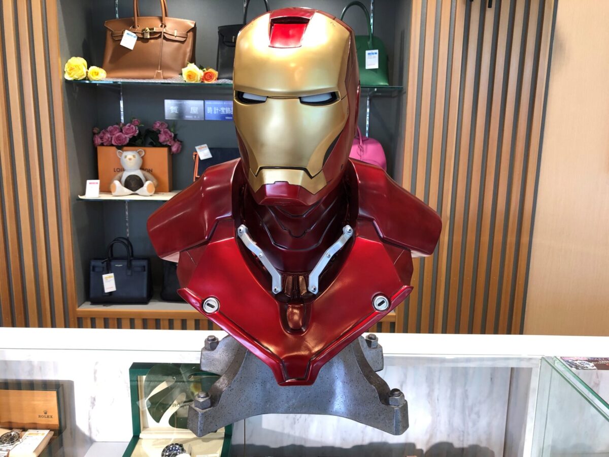 人気のアイアンマン【Iron Man】ライフサイズバスト 1/1スケール ...