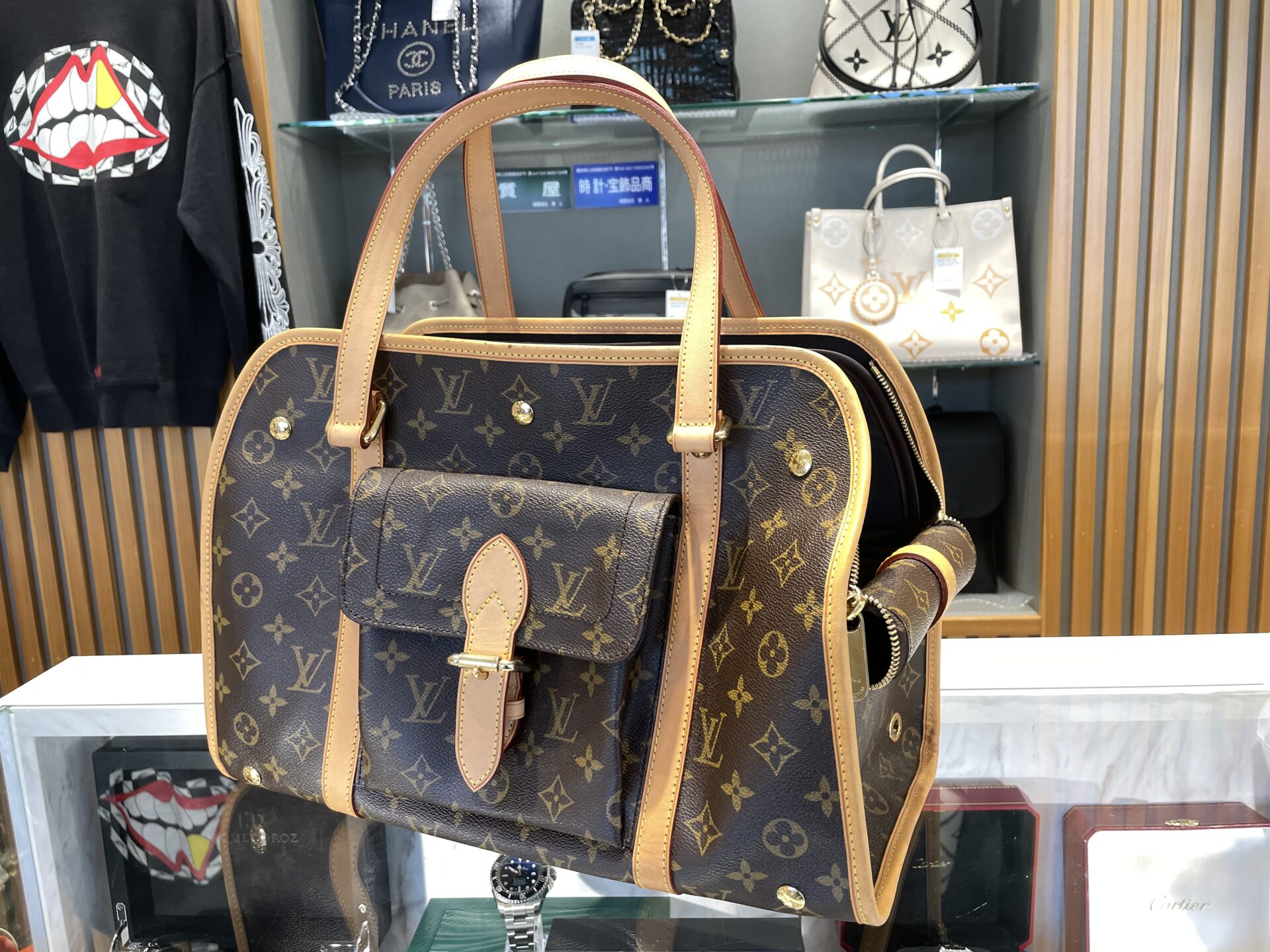 ルイヴィトン【LOUIS VITTON】サックバスター GM M42028 ドッグ