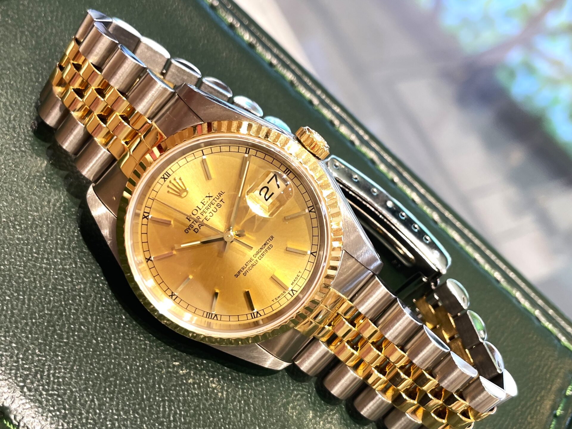 ロレックス【ROLEX】デイトジャスト 16233 を 名古屋市中川区のお客様 