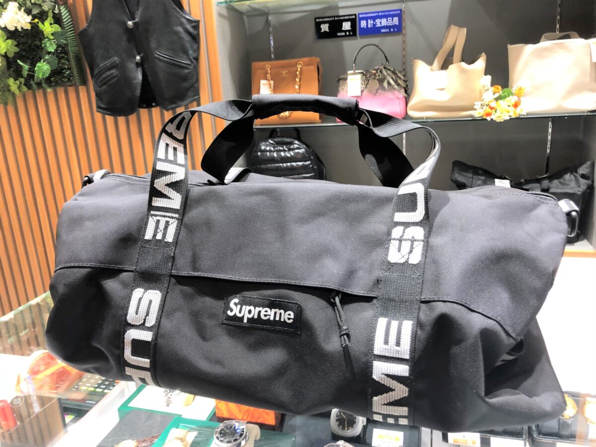 出張買取でシュプリーム【Supreme】ボストンバッグ18SSを名古屋市北区